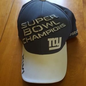 Super bowl XLVI champions baseball cap